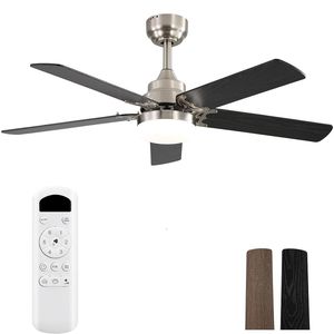 42-Inch <b>LED</b> <b>Ceiling</b> <b>Fan</b> with <b>Light</b> for Bedroom & Living Room Remote Control 3 Color Dimmable Memory Function Reversible DC - Product Image 1