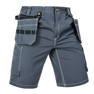 Shorts de travail robustes à multiples poches, vêtements utilitaires, fabrication OEM en marque blanche, vente en gros - Product Image 1