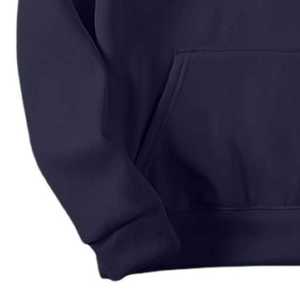 Sweat-shirt à capuche en molleton bleu marine pour homme, décontracté, chaud pour l'hiver, streetwear tendance - Product Image 6
