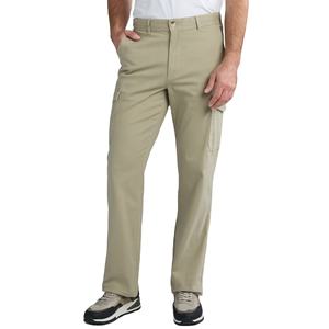 Pantalon cargo pour homme à taille haute, couleur unie, design personnalisé, coupe régulière, décontracté et confortable, orienté vers l'exportation BD - Product Image 2