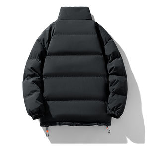 Veste matelassée pour homme avec logo personnalisé, col montant, haute qualité, pour l'extérieur, avec logo sur le devant et design personnalisé - Product Image 2