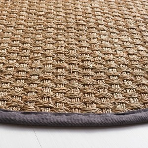 Natural Fiber Round 7' Handmade <b>Boho</b> Charm Farmhouse Jute Area <b>Rug</b> Jute <b>Rugs</b> - Product Image 6