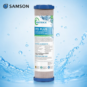 Filtre de réduction des contaminants organiques pour l'eau potable résidentielle GreenBlock, structure de porosité avancée en carbone écologique - Product Image 1