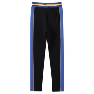 Pantalones de Calentamiento Sigma Gamma Rho Black Air Tech Fleece SGRho Azul Dorado, Ropa Griega Premium - Product Image 2