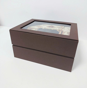 Boîtes artisanales sur mesure, estampage et gaufrage faits à la main, papier duplex recyclable, boîtes rigides de style Raphe pour emballages cadeaux - Product Image 3