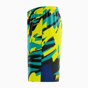 Pantalones Cortos Deportivos de Playa de Alta Calidad, de Poliéster y Elastano, para Gimnasio, Entrenamiento, Personalizados, Negros, de Nailon, para Hombre - Product Image 3