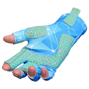 Gants de pêche OEM ODM pour pêcheurs amateurs avec protection UV, grip antidérapant, logo personnalisé, exportateur en gros - Product Image 5