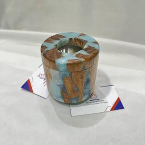 Elegante Quemador de Incienso Aromático de Resina y Madera Hecho a Mano para Fragancia, Acabado Premium, Hecho en India - Product Image 3
