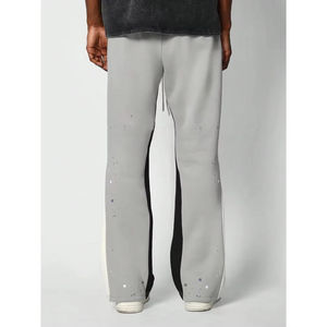 Pantalon de survêtement personnalisé avec logo, vente en gros, fabricant, pantalon de survêtement droit pour homme, respirant, avec cordon de serrage à la taille, pour fitness et entraînement - Product Image 5