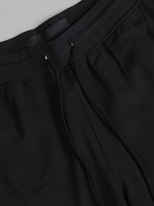Men's Solid Slim Fit Cotton Breathable Eco-Friendly Elastic Mid Waist Woven Sports Shorts - Product Image 6