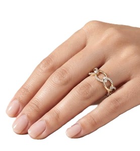 Marquise Shape Round Cut Lab Grown Diamond Women Engagement Ring 1ct 10K 14K 18K Solid Gold IGI Certified DEF Color VVS Clarity - Product Image 6
