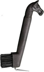 Horse Head Handle Hoof Pick <b>Brush</b> Reusable Plastic Farrier Tool Durable <b>Pet</b> Care Equipment for Horse - Product Image 2