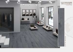 Baldosa de porcelana mate de aspecto minimalista de 200x1200 mm, diseñada para brindar una continuidad lineal suave y cerámica confiable. - Product Image 3