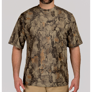 Camisetas de Manga Corta de Camuflaje para Caza con Logotipo Personalizado para Hombre, Fabricación OEM - Camisetas de Senderismo - Product Image 4