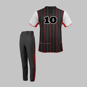 ชุดเบสบอลระบายอากาศได้ไซส์ใหญ่พิเศษชุดเครื่องแบบเบสบอลพิมพ์ลายโลโก้ออกแบบได้ตามต้องการ - Product Image 2