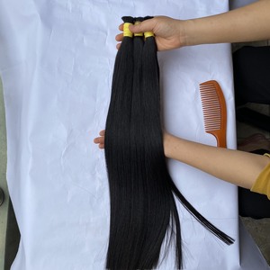 Cheveux humains droits à l'os vietnamien de la plus haute qualité des vendeurs de cheveux bruts paquets d'extensions de cheveux en vrac - Product Image 3