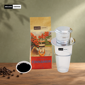 กาแฟบดพรีเมียมเวียดนาม มิลาโน่ ซินนามอนสปาร์ค อาราบิก้า คั่วกลาง กาแฟแบบดั้งเดิม ขายส่ง OEM - Product Image 6