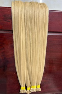 Extensions de cheveux I-Tip en gros, kératine, cheveux humains, double trame, Vietnam, toutes couleurs, adaptées aux cheveux longs AZURA HAIR - Product Image 2