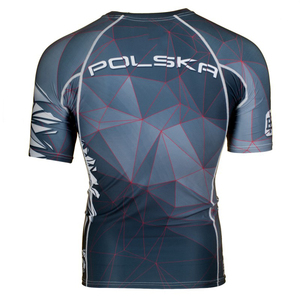 Custom Logo High Quality <b>Men</b> Short Sleeve Rash Guard Wholesale Plain Fitness <b>Swim</b> <b>Shirts</b> Printed short Sleeve <b>swim</b> <b>Shirt</b> for <b>Men</b> - Product Image 5