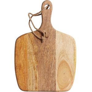Tabla de Cortar Redonda de Madera de Acacia de Fabricantes Indios, para Cocina, Comedor, Mesa, para Cortar Alimentos y Pizza, al Mejor Precio - Product Image 1