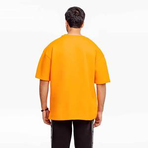 Camiseta informal de manga corta para hombre, tela de algodón, transpirable, suave, cómoda, para uso diario, cuello redondo, camiseta básica a la moda para gimnasio - Product Image 2