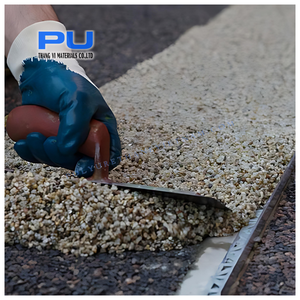 High Quality PU Binder <b>Resin</b> Epoxy Construction Glue Mixed Stone Paving Stones for Swimming Pools Walkways Gardens - Product Image 3