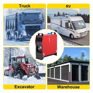 Calentador de Aire Diésel Todo en Uno de 5KW con Silenciador de Estacionamiento de 12V, Control Remoto de 5000W y Interruptor LCD para Equipos de Calefacción de RV M - Product Image 2