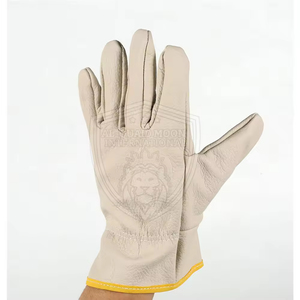 Gants de conduite pour hommes, gants de cyclisme à doigts entiers en cuir pour hommes, gants de sport en cuir à doigts entiers pour hommes - Product Image 4