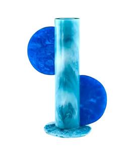 Stylish Traditional Resin Vase Artificial Orchid Flower Premium Handmade Eco-Friendly Home Office Table Decoration Kiswah Craft - Product Image 5