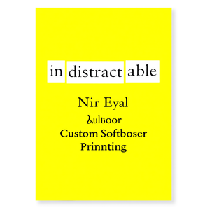 Indistractable par l'auteur Nir Eyal, impression de livre broché personnalisé à couverture souple - Product Image 2