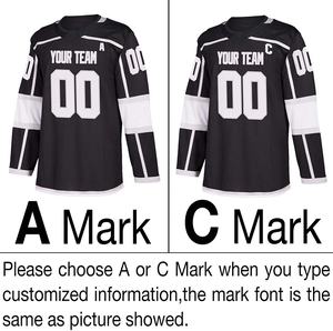 Camisetas de equipo de Hockey sobre hielo con logotipo personalizado, retales de alta calidad, Jersey de Hockey bordado - Product Image 6