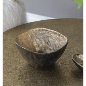 Cuencos decorativos de plata hechos a mano para mesa, suministros para eventos, cuencos de metal para exhibir frutas, galletas y aperitivos, hechos a mano - Product Image 4