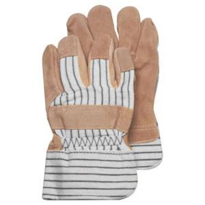 Premium Quality Cotton Lined Cowhide Split Leather Working <b>Gloves</b> Heavy Duty <b>Long</b> Lasting Industrial Rigger Working Safety <b>Glove</b> - Product Image 5