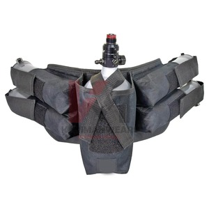 Arnés de cinturón táctico ajustable para pods de paintball 4+1 4+3, soporte para equipo de paintball Speedball, venta al por mayor de fábrica para exteriores - Product Image 1