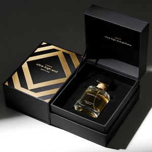 Custom <b>Magnetic</b> Flip <b>Gift</b> <b>Boxes</b> & Book-Shaped Perfume Packaging Holiday Cosmetic <b>Boxes</b> with Kraft Corrugated Four-Color Printing - Product Image 3