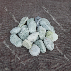 Prix d'usine Durable Écologique Design Moderne Décoratif Marbre Noir Gravier Pierres de Galets Pierre Naturelle Aménagement Extérieur - Product Image 4