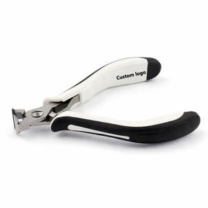 Cisaille semi-affleurante professionnelle à biseau de 115 mm en acier inoxydable de haute qualité pour la découpe de précision de fils de bijouterie - Product Image 1