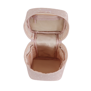 À la mode mignon résistant à l'eau antivol Portable Ziplock trousse de toilette pour les filles cosmétique maquillage pochette Polyester doublure quotidienne - Product Image 2