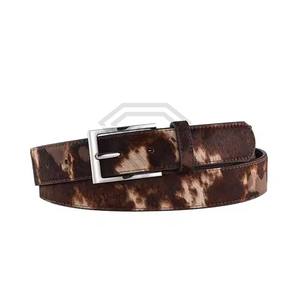 Ceinture en cuir de vachette pleine fleur de qualité supérieure pour homme, style western de luxe personnalisé, accessoires en cuir véritable de haute qualité - Product Image 4