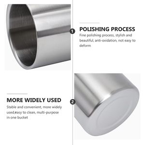 Cubetas para Vino y Cerveza de Acero Inoxidable de Doble Pared, Duraderas, Sostenibles y de Alta Calidad, para Bares y Restaurantes, Venta al Por Mayor - Product Image 2