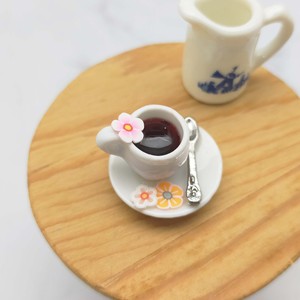 Polymer Clay Flower Slices Miniature Dollhouse <b>Accessories</b> Assorted Colors DIY Craft for ages 14+ - Product Image 1