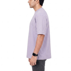 Camiseta Casual para Hombre, Diseño Personalizado, Color Sólido, Estilo Moderno, Manga Corta, Corte Ajustado, Cómoda para el Verano - Product Image 3