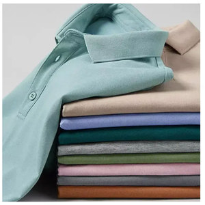 Camisas de Hombre 100% Poliéster Verde Sólido, Manga Corta, Secado Rápido, Tejido de Punto, Ropa de Golf, Venta al Por Mayor - Product Image 3