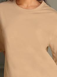 Camiseta Informal de Fin de Semana para Mujer, Minimalista, Básica, Cuello Redondo, Estampada, 100% Algodón, Transpirable, Cómoda, Manga Corta - Product Image 2