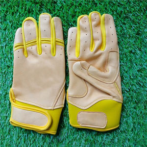 Guantes de Bateo de Béisbol y Sóftbol de Cuero con Pantalla Táctil, Ecológicos, Duraderos, Transpirables, Vintage, para Ciclismo, Hombre, Imagen Original - Product Image 1