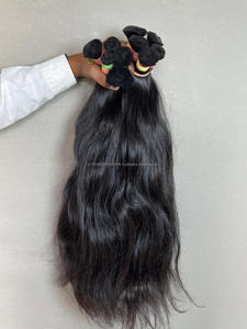 Premium 100% trame en vrac de cheveux humains bruts sans enchevêtrement et sans perte pour tresser la perruque faisant des installations personnalisées de longue durée - Product Image 2