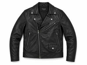 Customizable Handmade Professional Manufacture <b>Men's</b> <b>Leather</b> <b>Jacket</b> for Fall Winter Waterproof Casual Stand Collar - Product Image 1