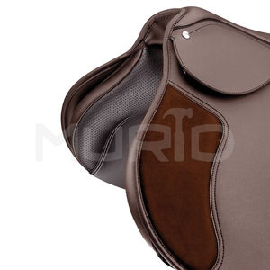 Selle de saut d'obstacles haut de gamme en cuir véritable, personnalisable, confortable et de haute qualité - Product Image 2