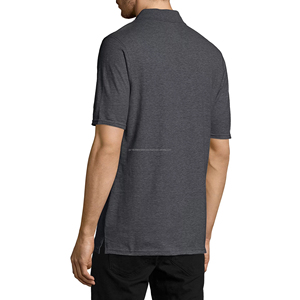 Chemises polo pour hommes, 96% polyester, 4% élasthanne, qualité supérieure, design personnalisé, vente en gros, avec impression personnalisée - Product Image 2