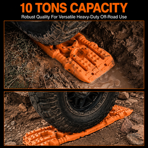 Tablas de Tracción Resistentes para Recuperación Todoterreno 4x4, Plataformas Portátiles de Escape para Autos, SUV y Jeeps, para Rescate en Lodo, Arena y Nieve - Product Image 2